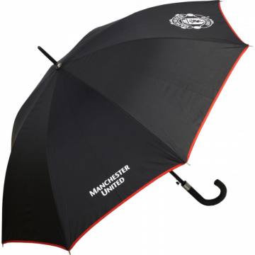 Dežnik Manchester z gumijastim ročajem Črna 7976