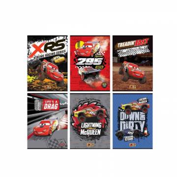 Zvezek Disney Cars A4 mali karo A4 8479