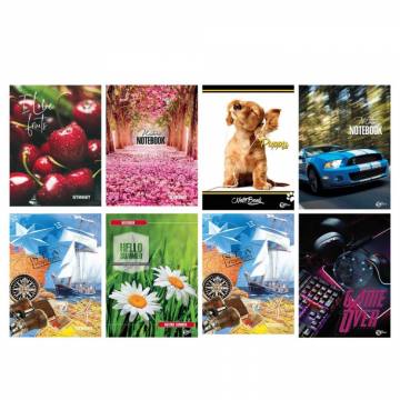 Beležka A6, SLINE (različni motivi) A6 8513