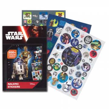 KNJIGA ETIKET STAR WARS 200 KOS+POBARV. 8777