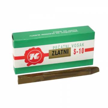 Pečatni vosek, zlat, 10 kosov 9638