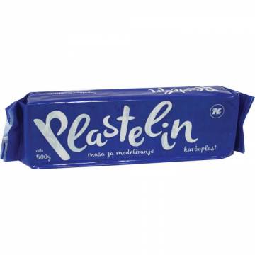 PLASTELIN KARBON MODER 500G NOV 9648