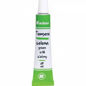 BARV. TEMPERA KARBON 18ml 1/10 ZELENA Zelena 9659