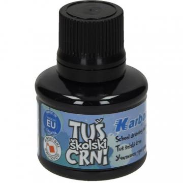TUŠ KARBON ČRN 20 ML ŠOLSKI - NOVO 9664
