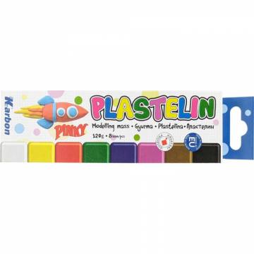 Plastelin KARBON, 8 kosov 9665