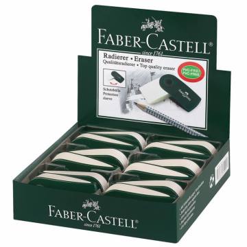 Radirka Faber-Castell sleeve zelena Zelena 9717