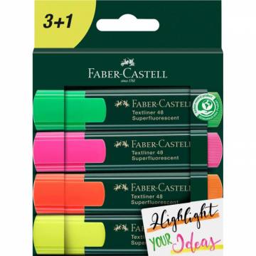 Marker Faber-Castell 48 3+1 9721