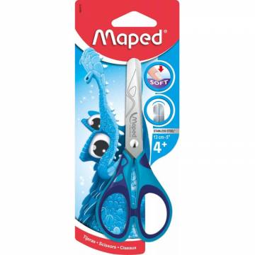 ŠKARJE MAPED ESSENTIALS SOFT 13CM-BLISTE 9525