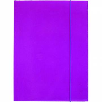 Mapa z elastiko Optima, A4 Vijolična 9085