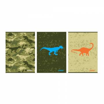 ZVEZEK STREET DINOSAURS A4 BI 54L A4 9117