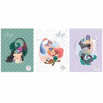 ZVEZEK STREET MERMAID A4 5M 54L A4 9145