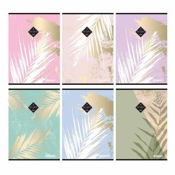 Zvezek Street Botanic A5 črte z robom A5 9152