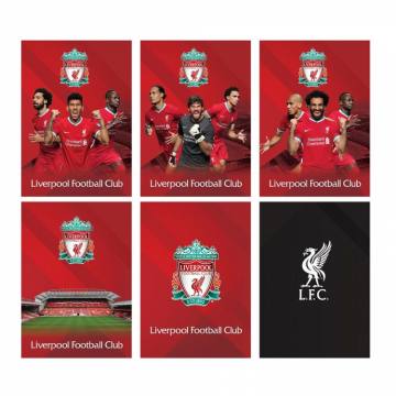 Zvezek Liverpool A4 črte z robom A4 9184