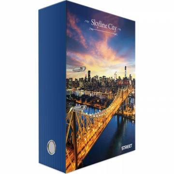 Registrator Skyline city A4 z 4 rinkami 9210