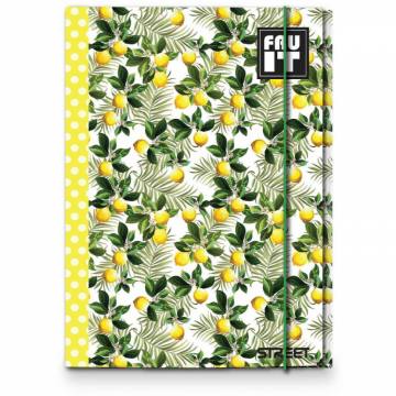 Mapa z elastiko A4, STREET FRUITS 9239