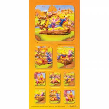 Nalepka 3D Disney Winnie the Pooh 9275