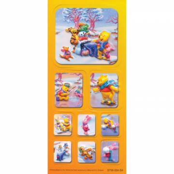 Nalepka 3D Disney Winnie the Pooh 9276