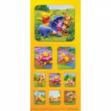 Nalepka 3D Disney Winnie the Pooh 9277