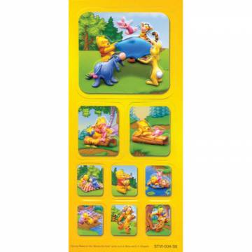 Nalepka 3D Disney Winnie the Pooh 9278