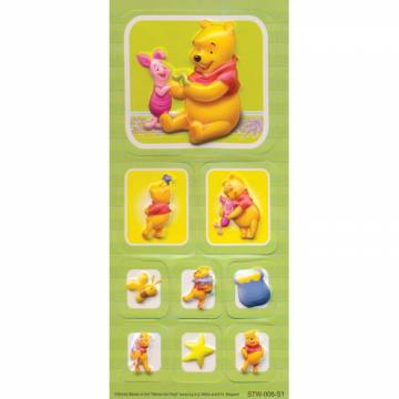 Nalepka 3D Disney Winnie the Pooh 9279
