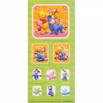 Nalepka 3D Disney Winnie the Pooh 9280