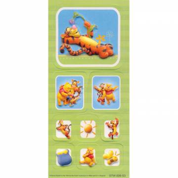 Nalepka 3D Disney Winnie the Pooh 9281