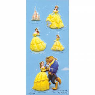 Nalepka 3D Disney Princess 9288