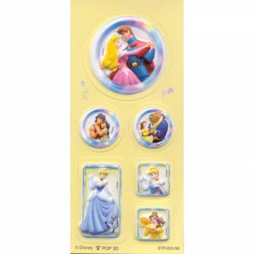 Nalepka 3D Disney Princess 9290