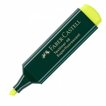 Marker Fluo Faber-Castell 48 rumena Rumena 10110