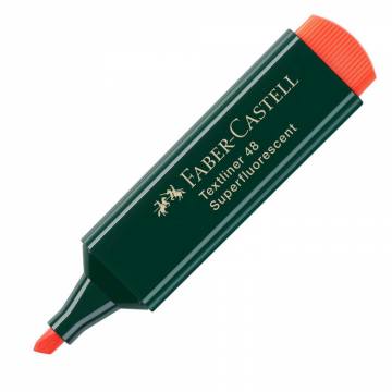 Marker Fluo Faber-Castell 48 oranžna Oranžna 10111