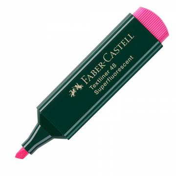 Marker Fluo Faber-Castell 48 pink Roza 10113