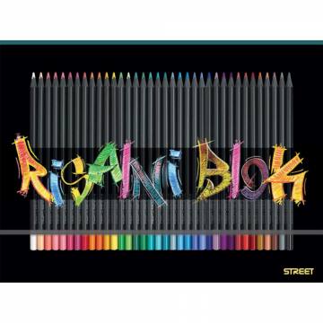 BLOK RIS.TRDI Z ELASTIKO BARVICE A3 20L A3 10738