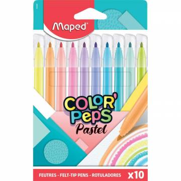 Flomastri MAPED Color'peps pastel 10/1 10744