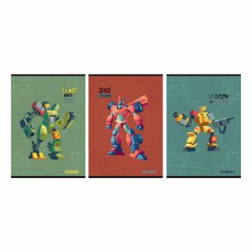 Zvezek Street Robots A4 brezčrtni A4 10863