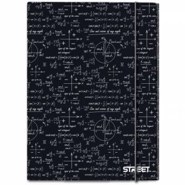 Mapa z elastiko A4, Street Math 10874