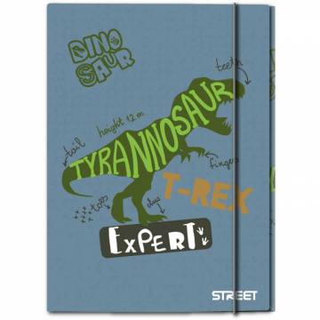 Mapa z elastiko A4, Street Dino 10875