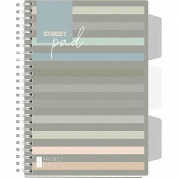 ZVEZEK ŠPIRALA S.PAD LINES A5 5M 100L PR A5 10909