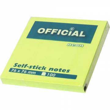 Samolepilni lističi Official, zelena 100 11723