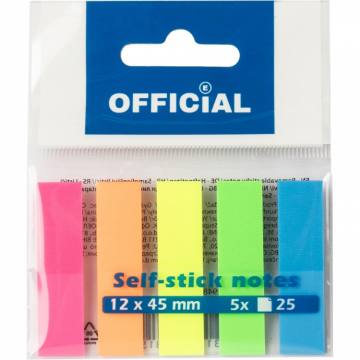 Samolepilni označevalci strani Official Roza 11734