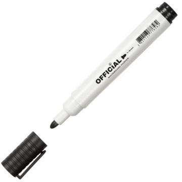 Marker za belo tablo Official, črn Črna 11791