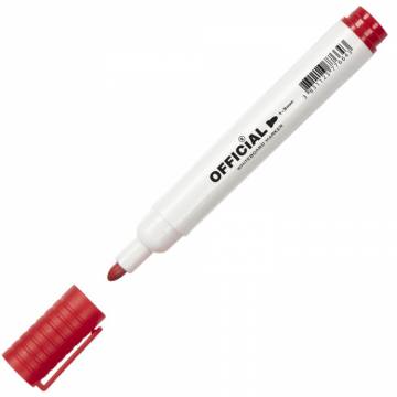 Marker za belo tablo Official, rdeč Rdeča 11793