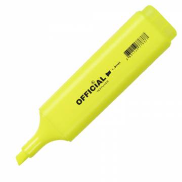 Označevalec besedila Official, rumen Rumena 11804