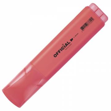 Označevalec besedila Official, rdeč Rdeča 11810