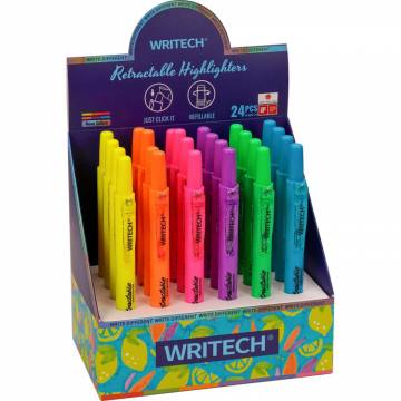 Marker svinčnik fluo click WR 24/1 disp. 11866