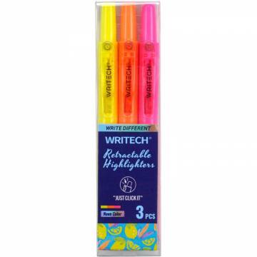 Marker svinčnik fluo Writech 3/1 set 11918