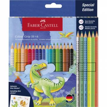 Barvice  faber-castell dino 18+6 11946