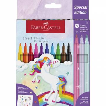 FLOMASTRI FABER-CASTELL UNICORN 10+3 11228
