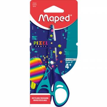 ŠKARJE MAPED PIXEL PARTY 13CM - BLISTER 11103