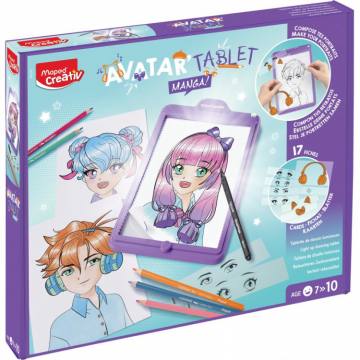 SET KREATIVNI MAPED AVATAR MANGA TABLICA 11423