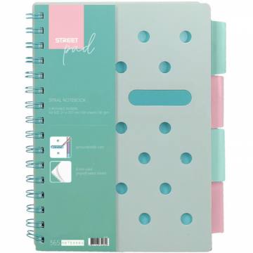 ZVEZEK ŠPIRALA S.PAD GREEN A5 1R PR A5 11133